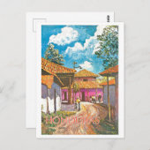  Honduras Travel Poster Briefkaart (Voorkant / Achterkant)