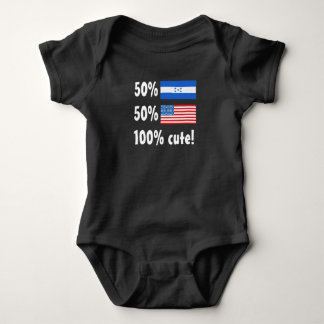 Honduras United States 100% Cute Baby Romper