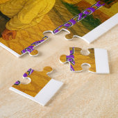  Honduras Valle de Angeles Retro poster Legpuzzel (Zijkant)