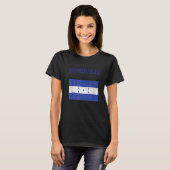 Honduras, vlag 1 t-shirt (Voorkant volledig)