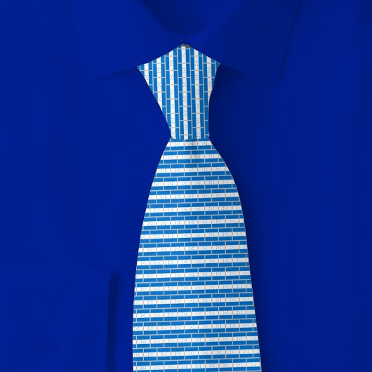 Honduras Vlag Baksteenpatroon Stropdas