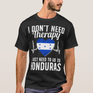 Honduras vlag I Vacatie Honduras T-shirt