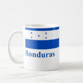 Honduras vlag met naam koffiemok (Links)