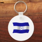 Honduras Vlag Sleutelhanger (Voorkant)
