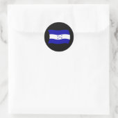 Honduras Vlag Sticker (Tas)