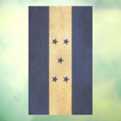 Honduras Vlag Vintage Ontwerp Raamsticker (Vel 3)