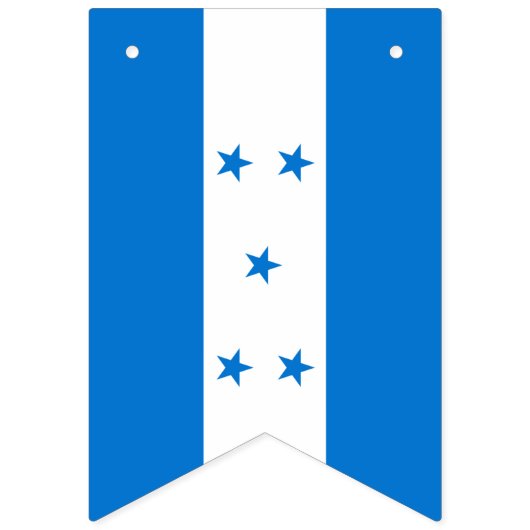 Honduras Vlaggetjes (Tweede vlag)