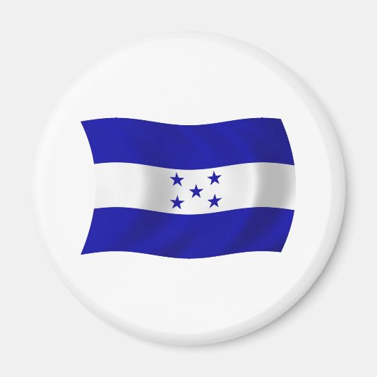 Honduras Vlagmagneet Magneet (Voorkant)