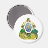 Honduras Wapen Magneet (Voorkant / Achterkant)