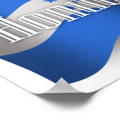 Honduras Waving Flag Poster (Hoek)