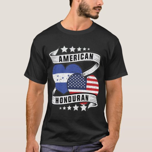 Hondurees Amerikaans shirt (Voorkant)