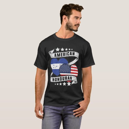 Hondurees Amerikaans shirt (Voorkant volledig)