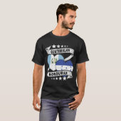 Hondurese en Guatemalteekse vlag T-shirt (Voorkant volledig)