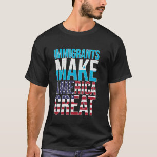 Hondurese immigranten maken Amerika geweldig Grafi T-shirt