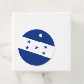 Hondurese vlag bedankjes labels (In situ)