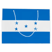 Hondurese vlag groot cadeauzakje (Achterkant)