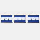 Hondurese vlag hangend wandkleed (Driedubbel)