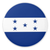 Hondurese vlag keramische knop (Voorkant)