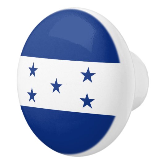 Hondurese vlag keramische knop (Rechts)