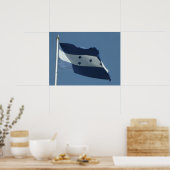 Hondurese vlag poster (Keuken)