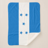 Hondurese vlag sherpa deken (Voorkant)