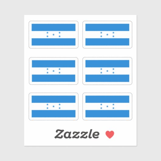 Hondurese vlag sticker (Vel)