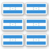 Hondurese vlag sticker (Voorkant)
