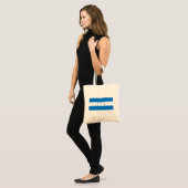 Hondurese vlag tote bag (Voorkant (model))