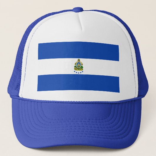 Hondurese vlag trucker pet (Voorkant)