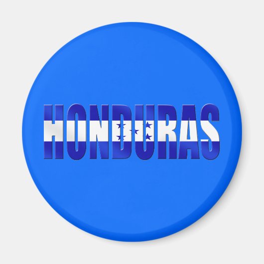 Hondurese vlag van honduras logo embleem geschenke magneet (Voorkant)