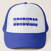 Hondurese vlag van honduras logo embleemgiften trucker pet (Voorkant)