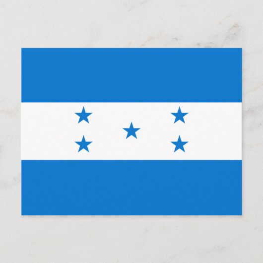 Hondurese vlag, vlag van Honduras Briefkaart (Voorkant)