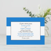 Hondurese vlag, vlag van Honduras bruiloft Kaart (Staand voorkant)