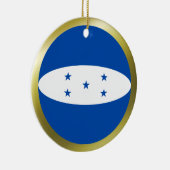 Hondurese vlagornament keramisch ornament (Rechts)