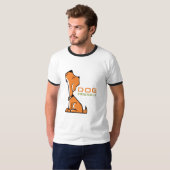 hondvriendelijk t-shirt (Voorkant volledig)
