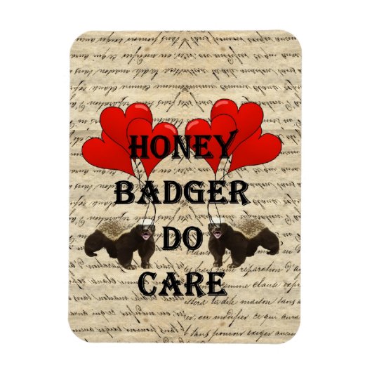 Hone badger, zorg magneet (Verticaal)