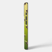 Hone Bee Good - Op Groene Gradiënt Case-Mate iPhone Case (Achterkant / Links)