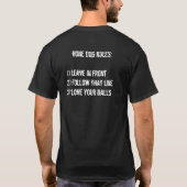 Hone Dogs "Rules" T-Shirt (Achterkant)