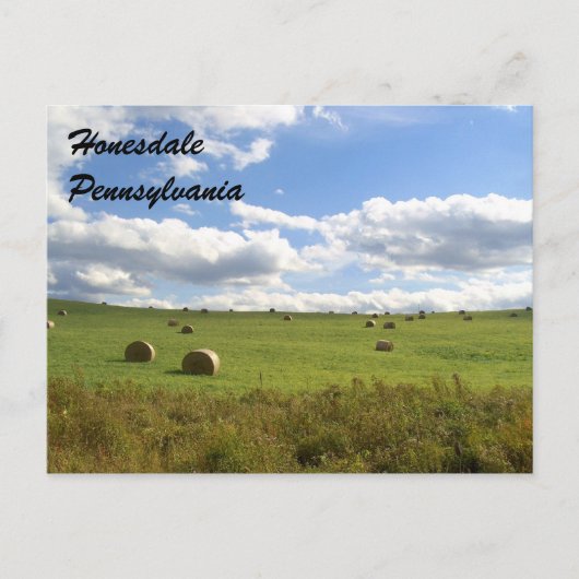 Honesdale Pennsylvania Briefkaart (Voorkant)