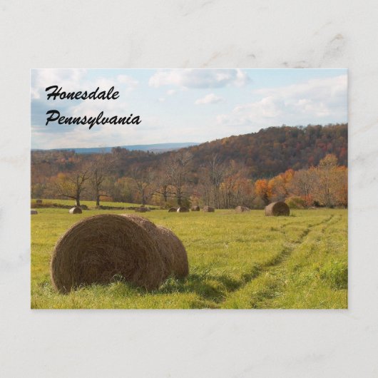 Honesdale Pennsylvania Briefkaart (Voorkant)