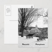 Honesdale Pennsylvania Briefkaart (Voorkant / Achterkant)
