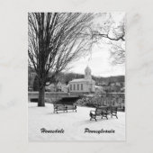 Honesdale Pennsylvania Briefkaart (Voorkant)