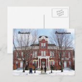 Honesdale Pennsylvania Briefkaart (Voorkant / Achterkant)