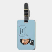 Honest Abe Bagagelabel (Voorkant verticaal)
