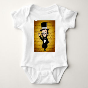 Honest Abe en Zijne Gettysburg Adres Romper