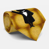 Honest Abe en Zijne Gettysburg Adres Stropdas (Opgerold)