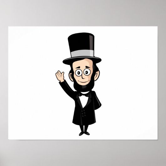 Honest Abe Lincoln Poster (Voorkant)
