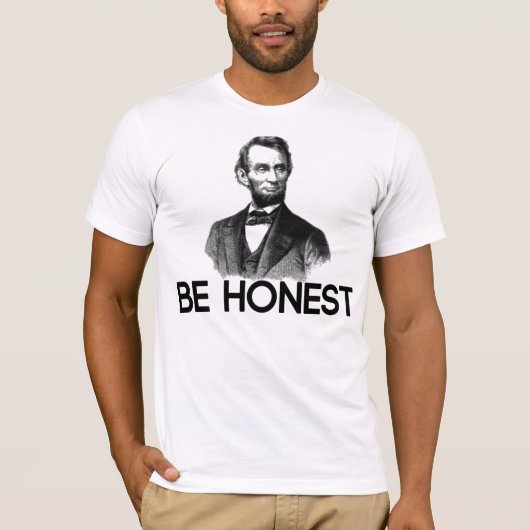 Honest Abe Shirt (Voorkant)