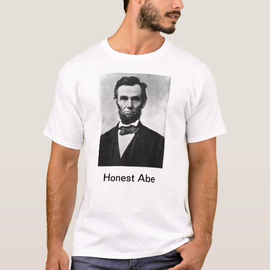 Honest Abe T-shirt (Voorkant)