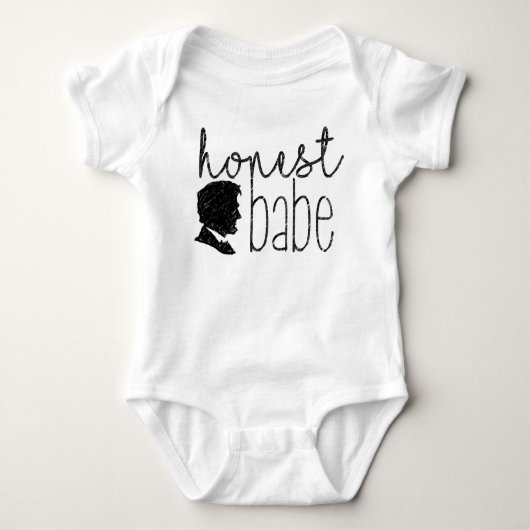 Honest Babe Abe Lincoln Bodysuit (Voorkant)